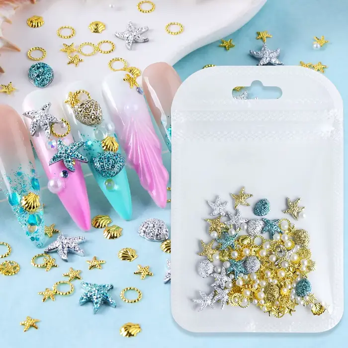 Accessoires pour ongles en forme d'étoile de mer