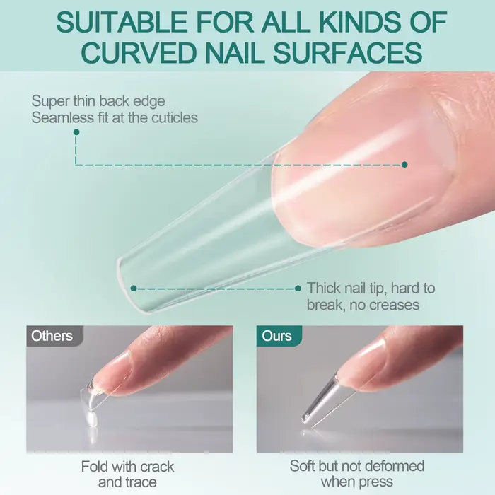 Nailpop – pointes de Gel souple pour ongles