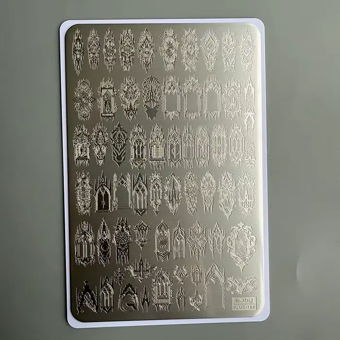 XMQ NAIL ART PLATES STAMPING PLATES D'IMAGE DE VENTES CAVÉES