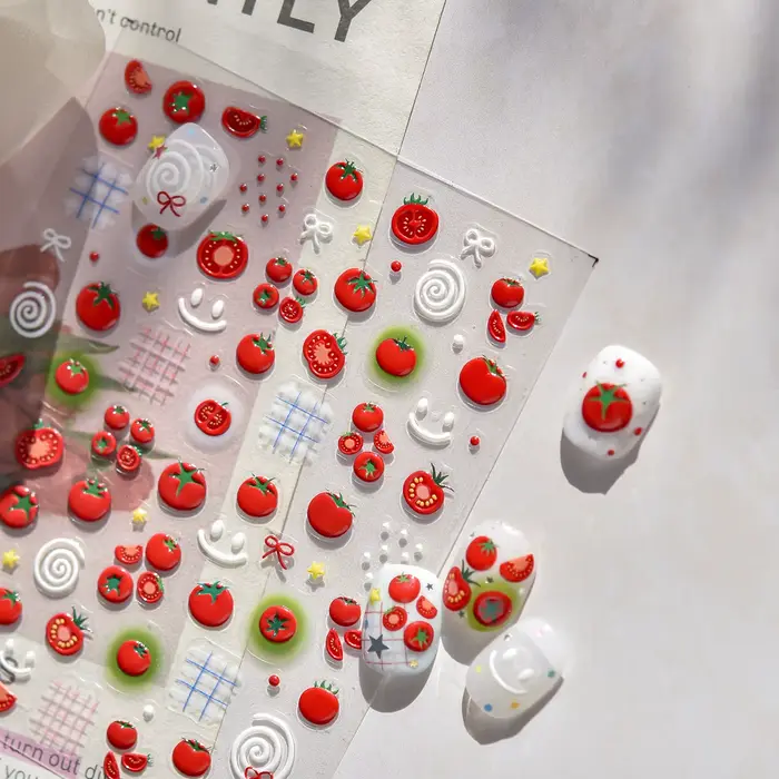 1 autocollant 5D pour nail art