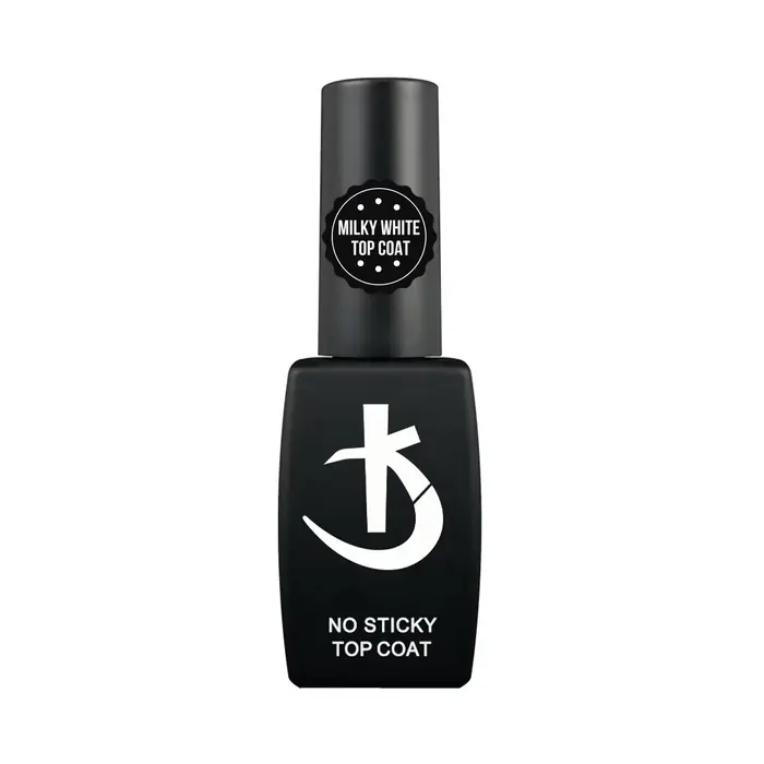 KODI JYJ blanc laiteux sans lingette vernis à ongles Gel 2 en 1 haute brillance gelée couleurs couche de finition Semi-permanent pas collant uv haut Gellac