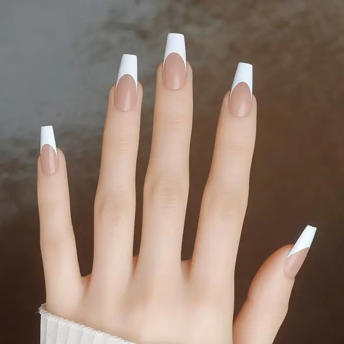 Faux Ongles 30 pièces French Ballet Fashion à Presser