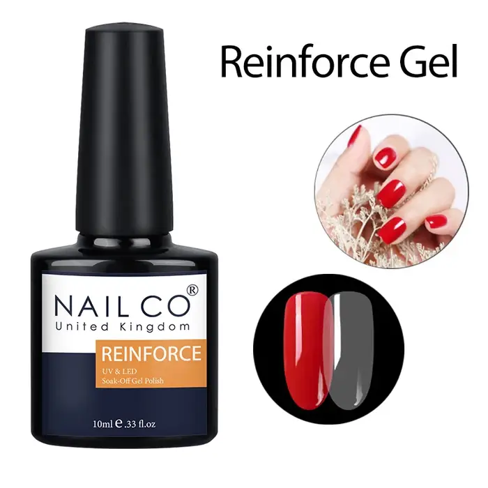 NAILCO 10/15ml couche de finition poncée Gel Nail Art mat