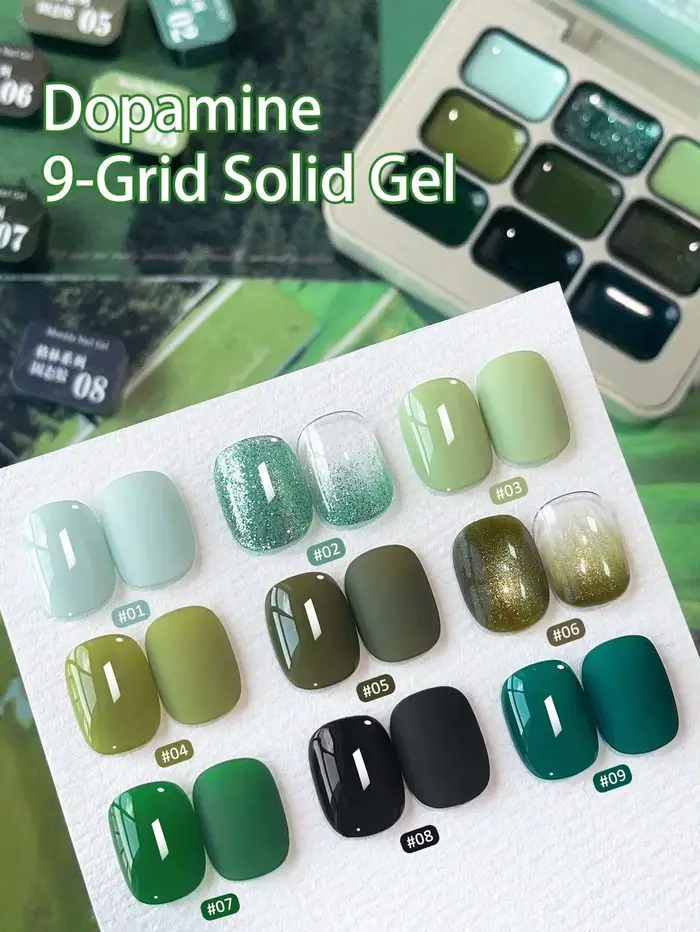 Gel à ongles semi-solide populaire à haute saturation