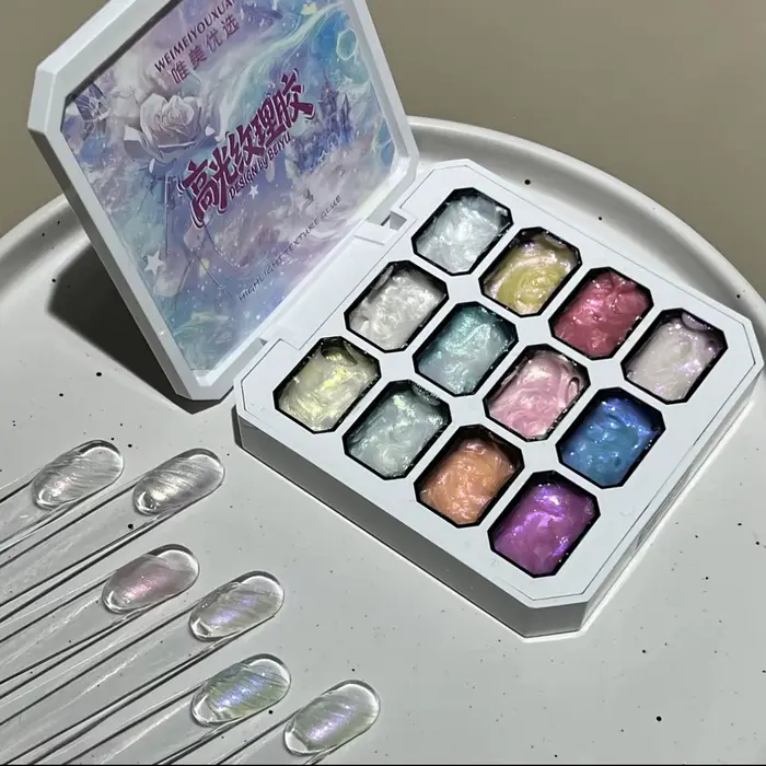 Nouveau Gel à Ongles Acétique Aurora 2026 – Texture Brillante