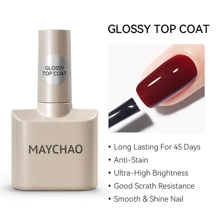 MAYCHAO 12ml sans lingette couche de finition