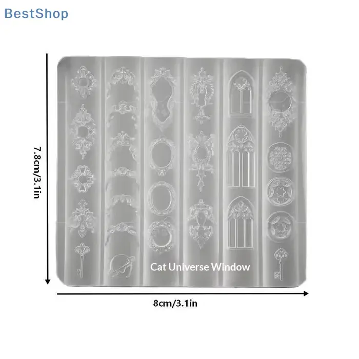 ♥ Moule en Silicone pour Nail Art de Style gothique