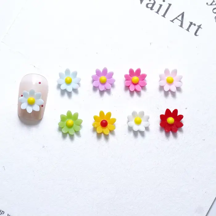 Breloques pour ongles florales japonaises