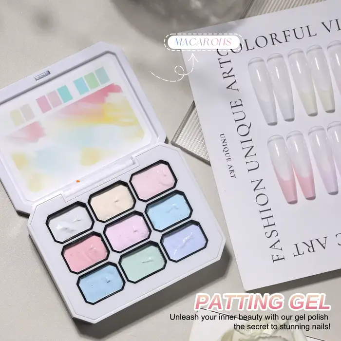 Vernis à ongles solide 9 couleurs