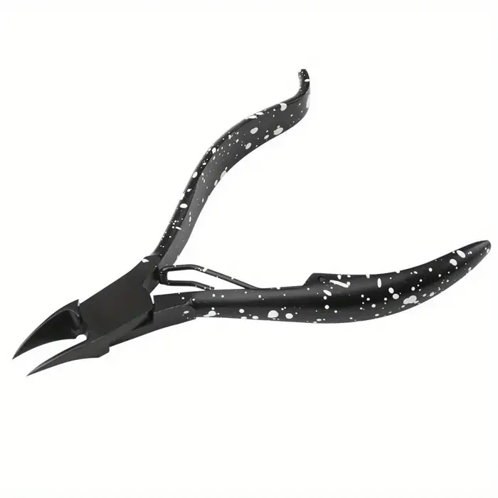 Pince à cuticules pour ongles incarnés noirs