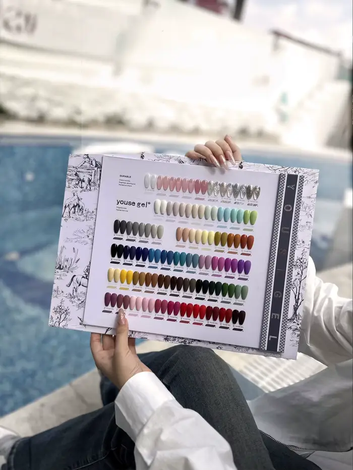 Kit de vernis gel pour salon de manucure