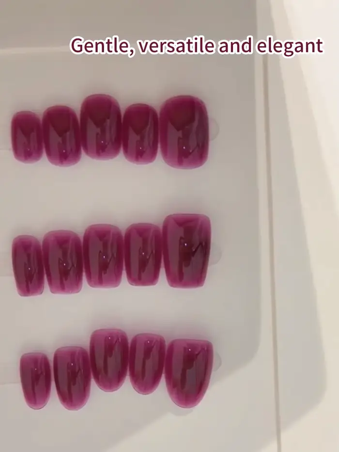 Vernis à ongles Gel rouge cerise foncé 10ml