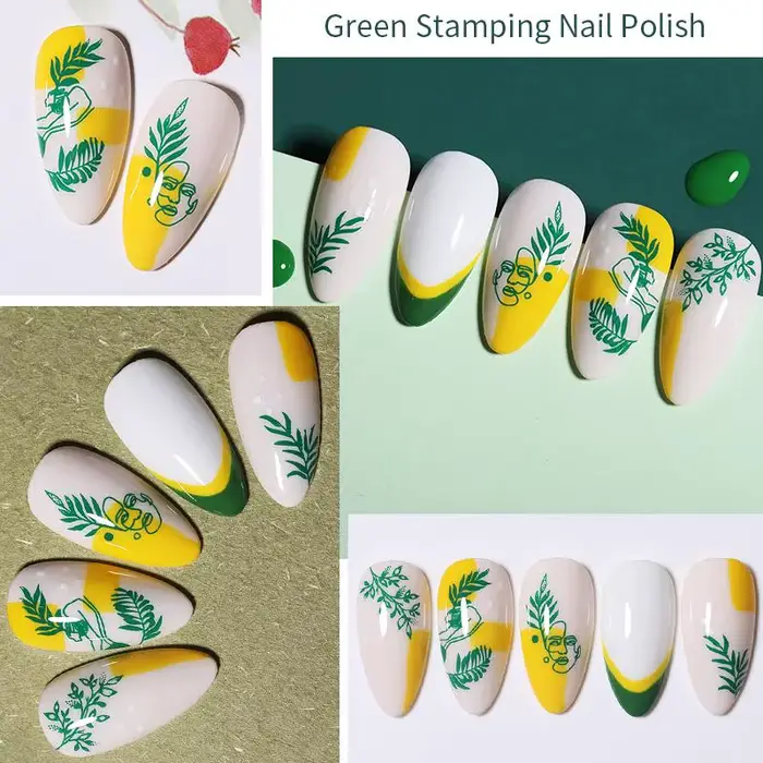 BORN PRETTY 10 ml 25 couleurs vernis à ongles vernis à ongles avec décoller latex noir blanc vernis