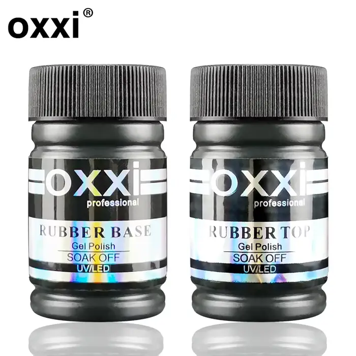 OXXI 30ml Base semi-permanente et couche de finition pour vernis à ongles Gel Nail Art
