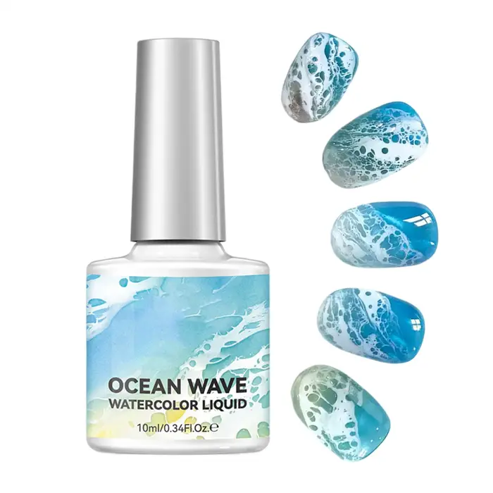 Gel de peinture pour ongles à effet aquarelle 10ML