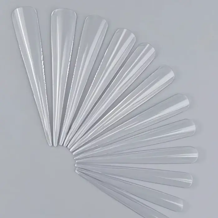 Embouts d'ongles artistiques à pointes Extra longues pour Salon