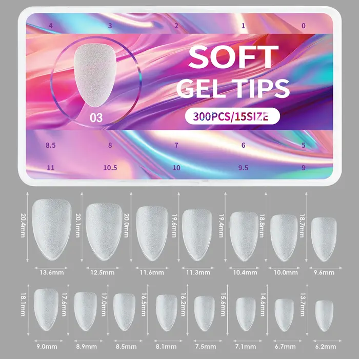 Nouveau 300 pièces faux ongles mats pas de polissage presse