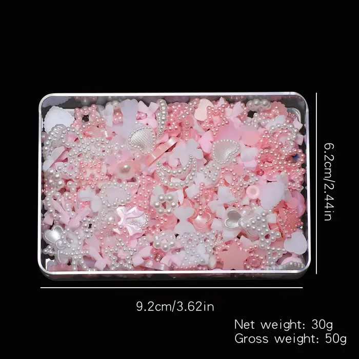 1 boîte d'accessoires pour ongles