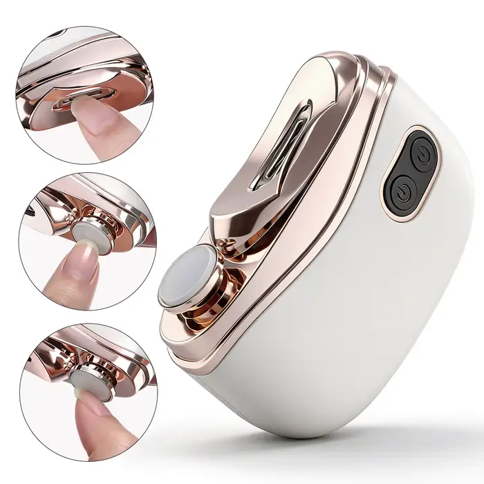 Coupe-ongles électrique automatique rechargeable pour adultes et bébés, coupe-ongles sûr pour les do