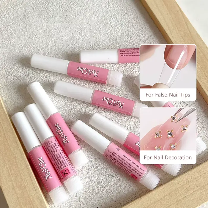 Ensemble de colle professionnelle pour faux ongles
