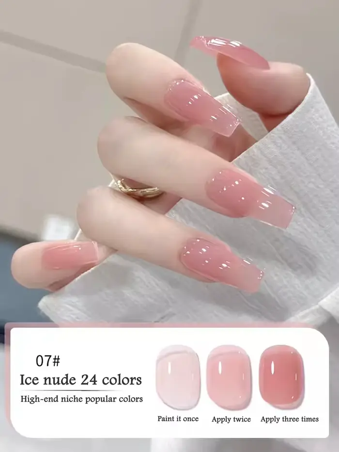 Verhéritage à Ongles Gel Nude Ice-Clear