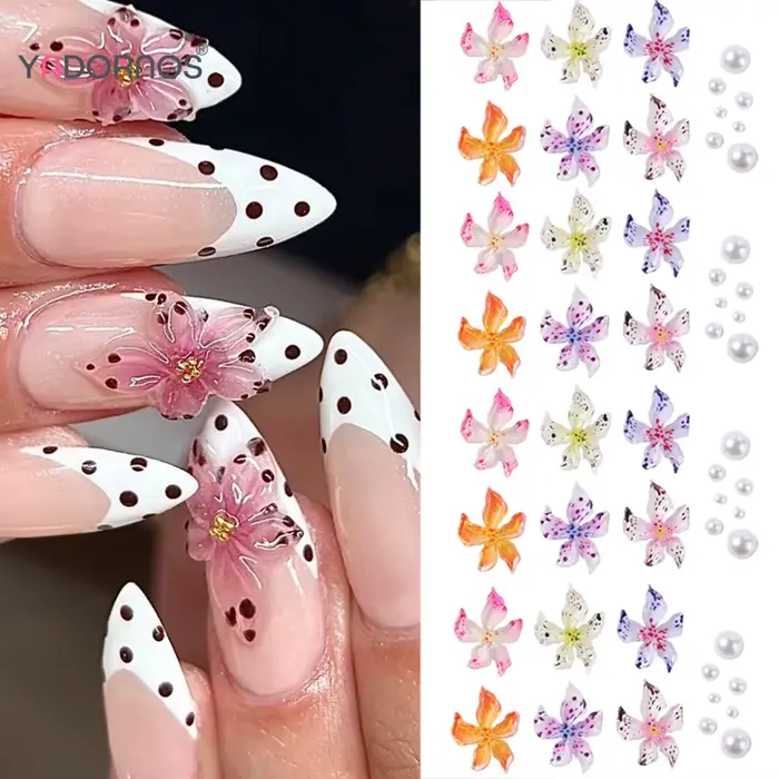 Kit de Décorations pour Ongles : Léopard