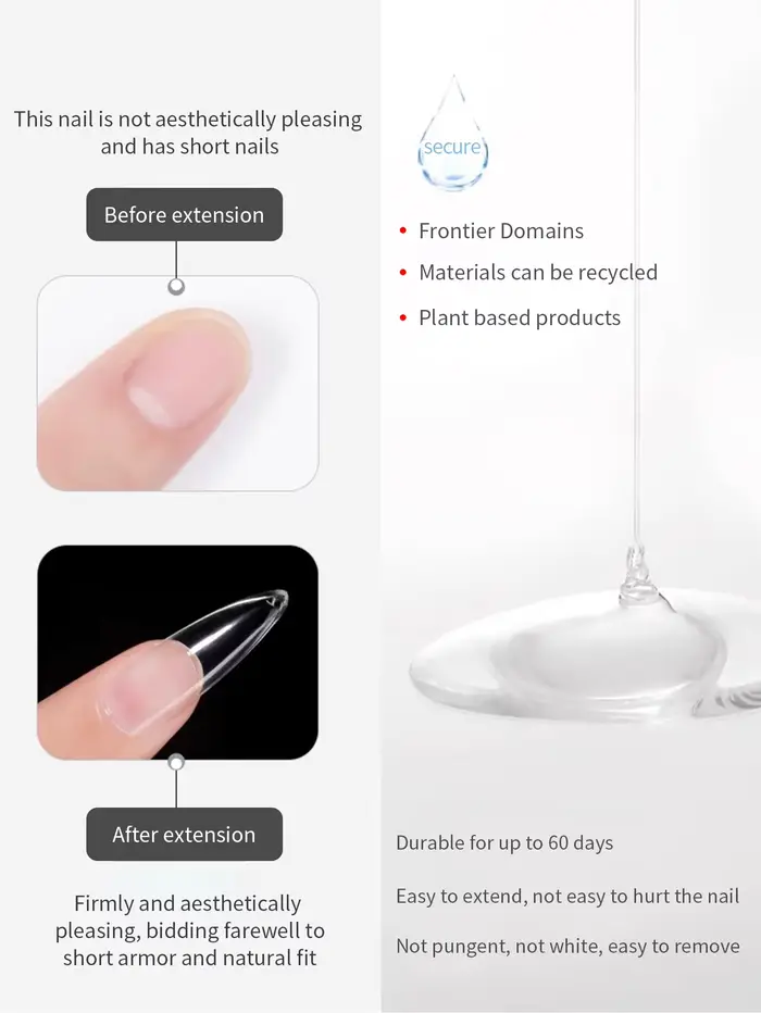 MIANEL – colle adhésive professionnelle pour pointes d'ongles