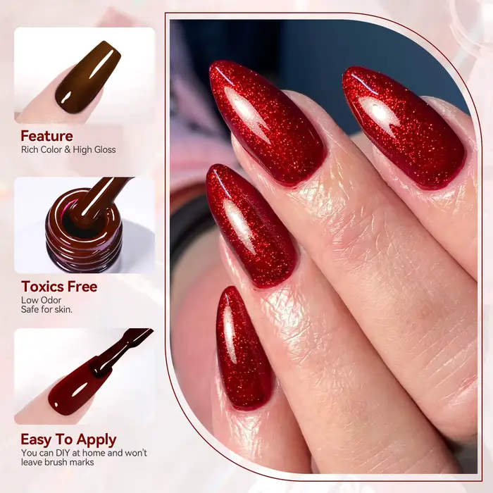 BORN PRETTY 130 couleurs Vernis à ongles Gel 10ml