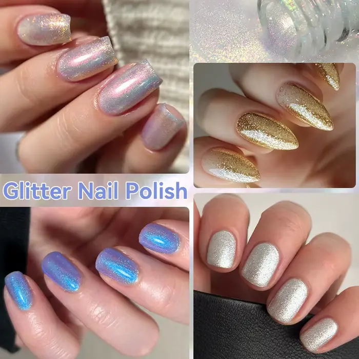 LILYCUTE 7ml vernis à ongles paillettes coloré brillant