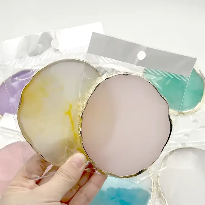 Palette ronde de couleur pour ongles