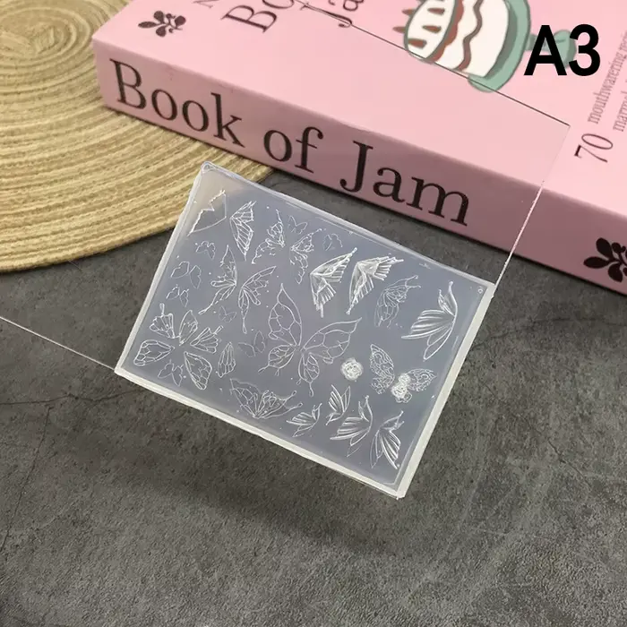 Outils de manucure à faire soi-même, lettre 3D, numéro, Note de musique, décoration d'ongles, moule 