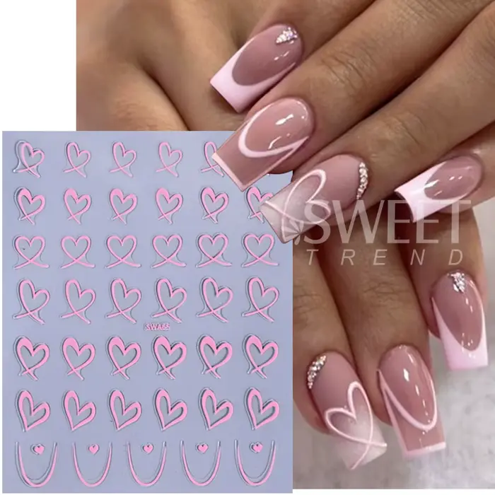 Autocollants 3D du Jour de Léon pour Nail Art
