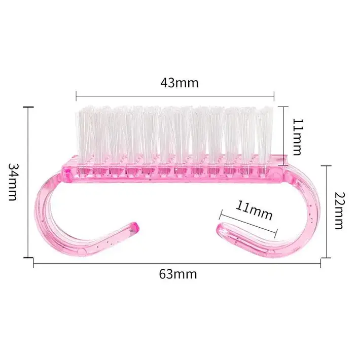 Ensemble de brosses de nettoyage pour ongles, qualité professionnelle, pour éliminer la poussière, petites brosses, outil de nettoyage des interstices des ongles, pour la décoration des ongles, usage 