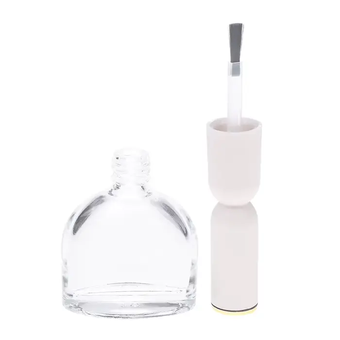 Mini bouteille en verre pour vernis à ongles de 13ml