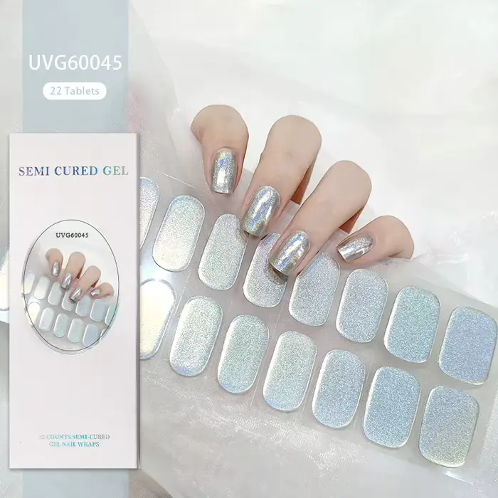 Patch pour ongles en Gel Semi-durci pour manucure française