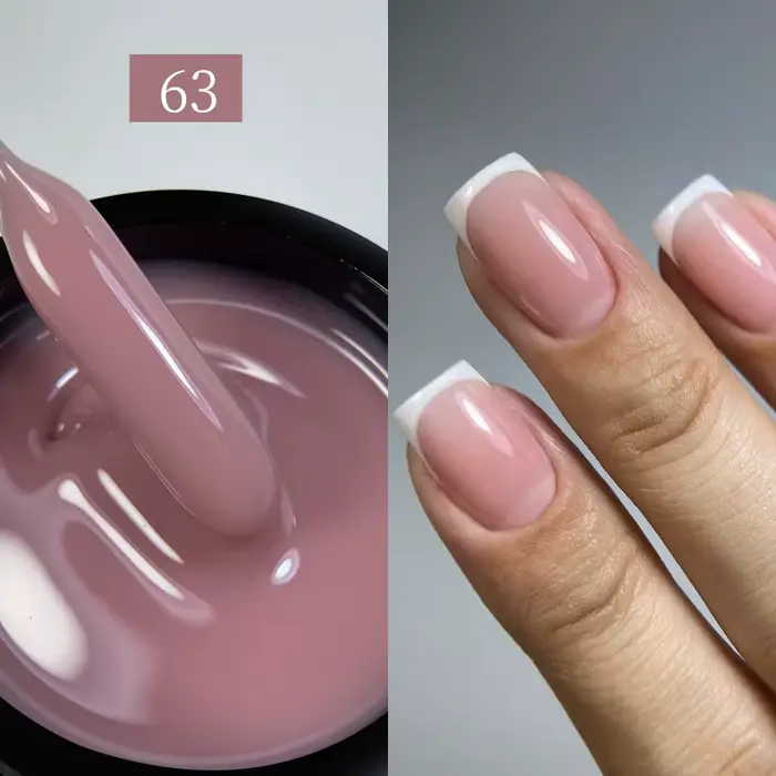 MSHARE 50ml bébé rose constructeur ongles Gel Hema Tpo Gel gratuit Construction