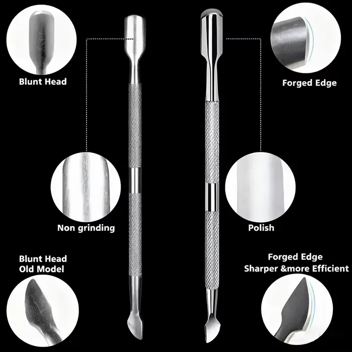 Ciseaux de manucure argentés Ultra fins, ciseaux de manucure à Arc en acier inoxydable, ciseaux à cu