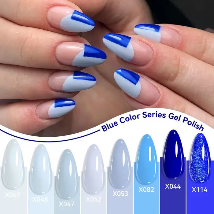LILYCUTE 8 pièces Vernis à ongles gel couleur macaron 7ml Rose et rouge printaniers Semi-permanent Soak Off Gel UV Fournitures pour manucure de vacances