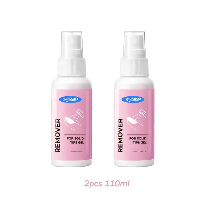 Spray Dissolvant de Colle à Ongles Solide