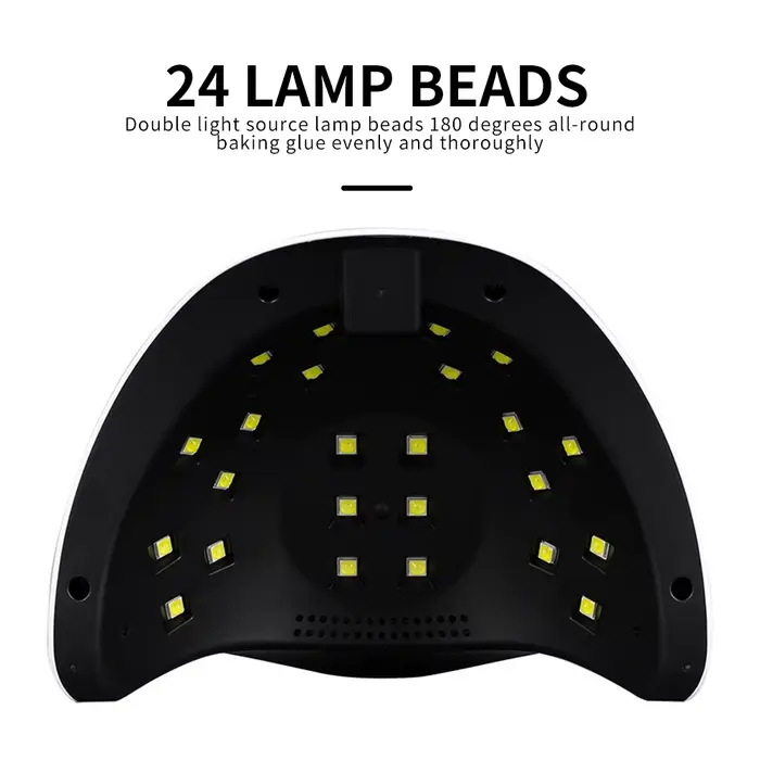 Lampe à ongles professionnelle LED manucure lampe UV sèche-ongles pour Gel UV LED Gel Machine à ongl