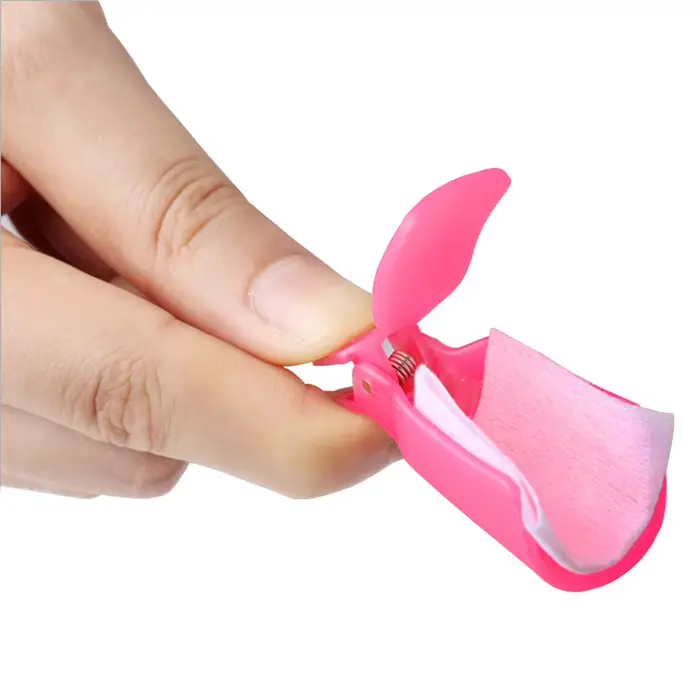 LULAA 10 pièces/16 pièces en plastique Nail Art tremper capuchon pince UV Gel dissolvant de vernis outil d'emballage