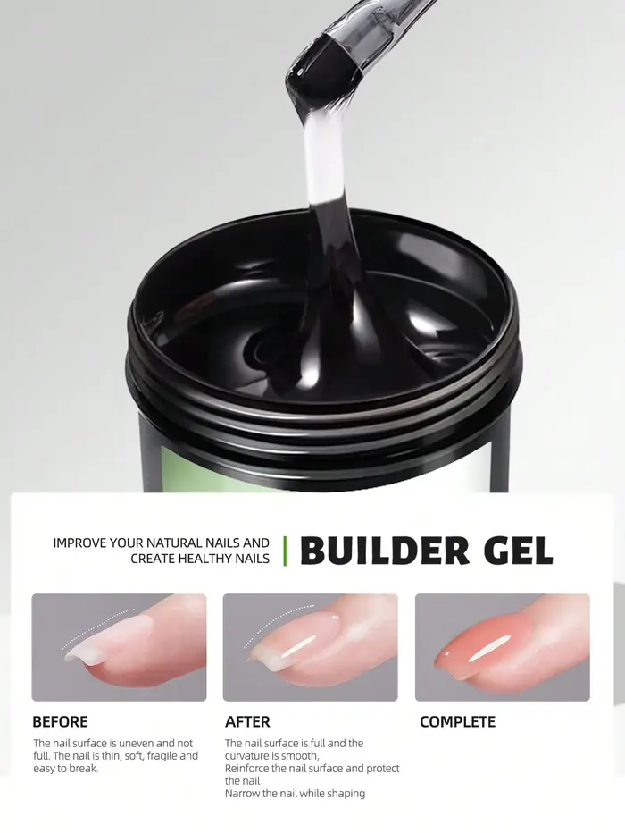 1pc 100g Construction sans lingette Gel couche de Base