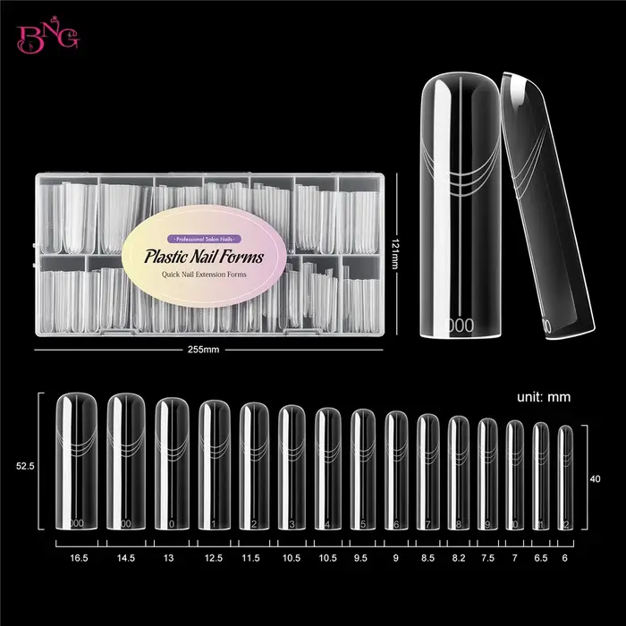 BNG élargir les formes d'extension d'ongle pour Gel UV moule de construction rapide double