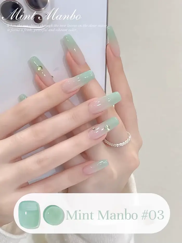 Vernis à ongles gel ZH 6 couleurs