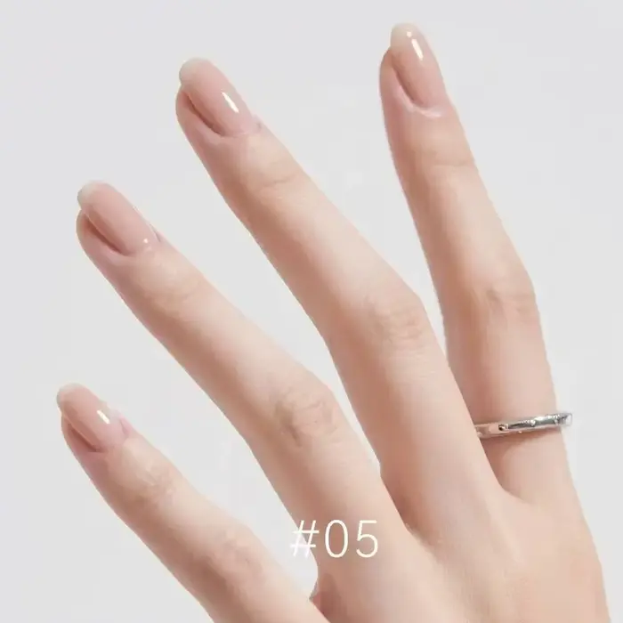 Kit de vernis gel couleur nude Rose Rose 12 pièces avec nuancier, gel de construction effet gelée, gel soak-off et primer couleur, pour salon de manucure, vente en gros