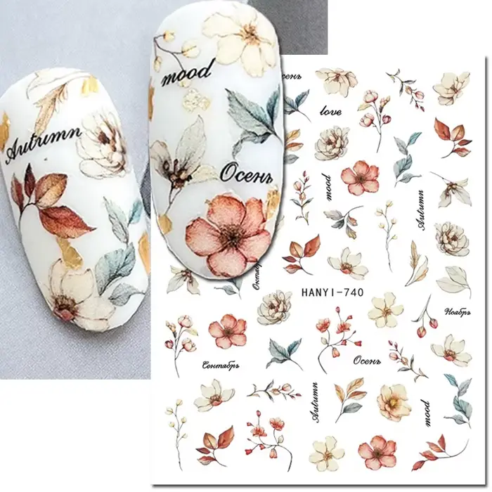 Autocollants 3d pour Nail Art