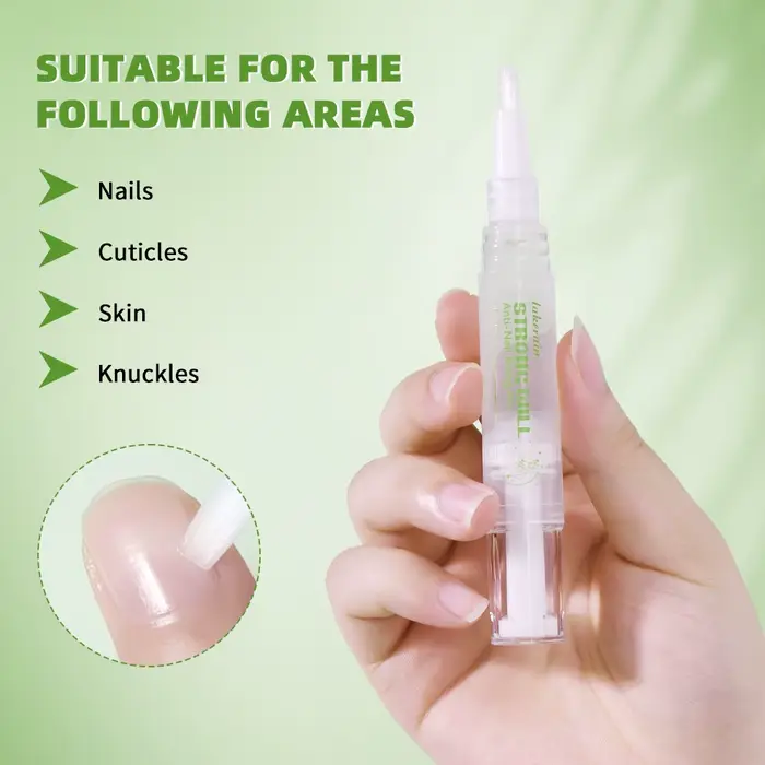 Lakerain stylo à ongles Anti-morsure salle de Protection
