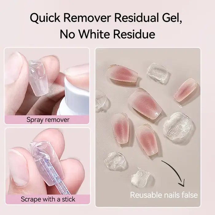 UR SUGAR 55ml dissolvant pour pointes solides Gel faux ongles conseils enlevant Gel strass