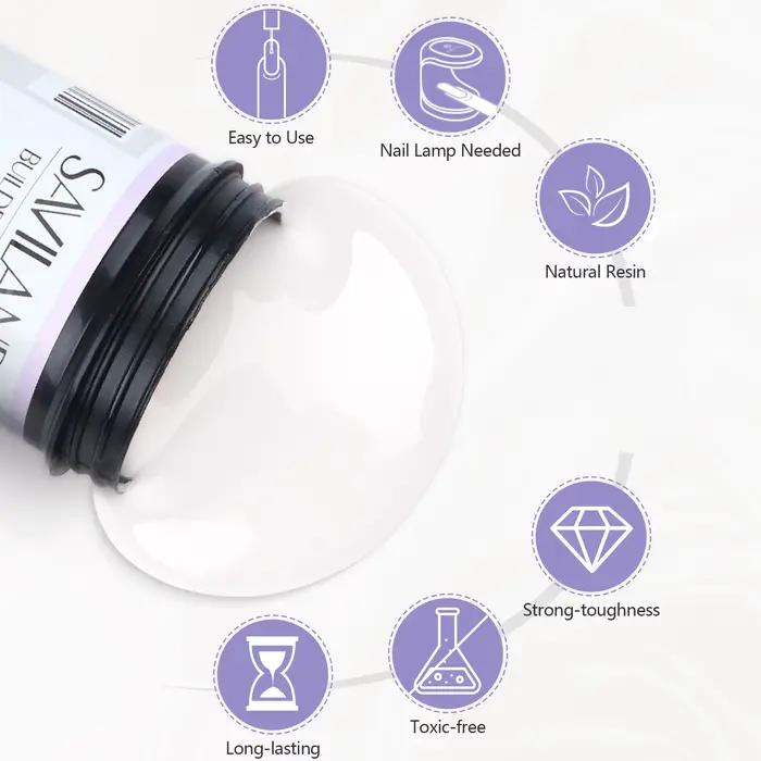 Saviland-Verhéritage à ongles en gel