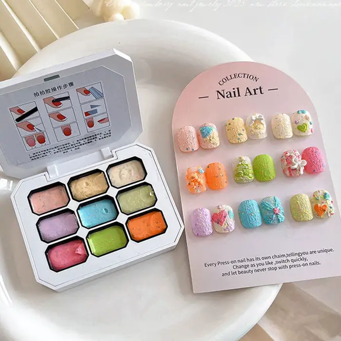 Pat Gel – Peinture Pigmentée Mate Dégradée 9 Couleurs